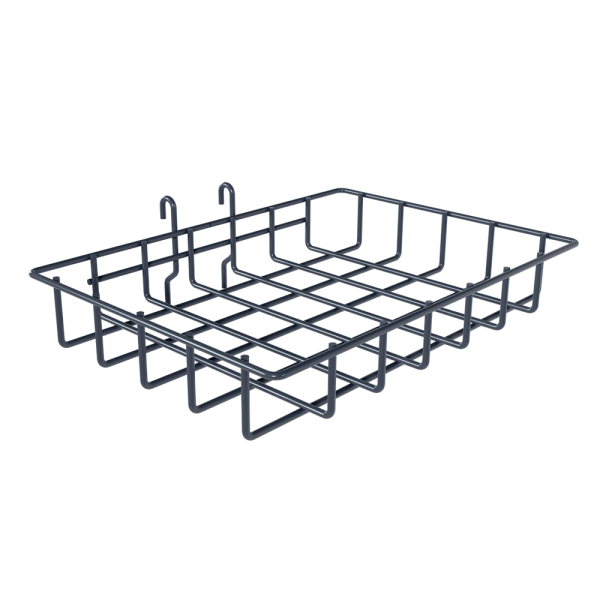 sk_Полка на сетку Мини 32x207x147мм, Глянец, RAL7024 Серый