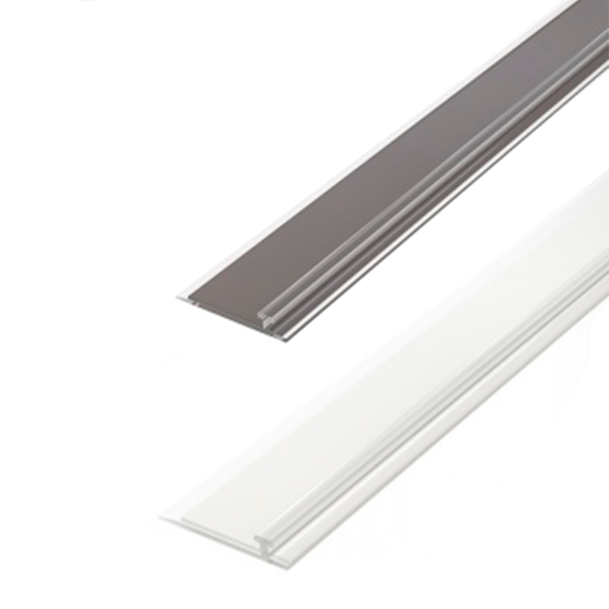 T-RAIL30-TM Т-профиль пластиковый шириной 30мм для крепления разделителей на полке