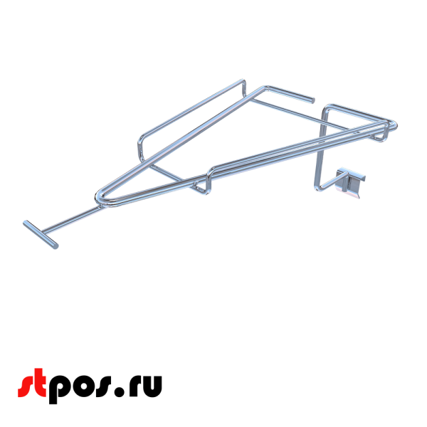 03_Держатель для утюгов 335х170 мм на штангу 30х15 мм Нордика, Хром
