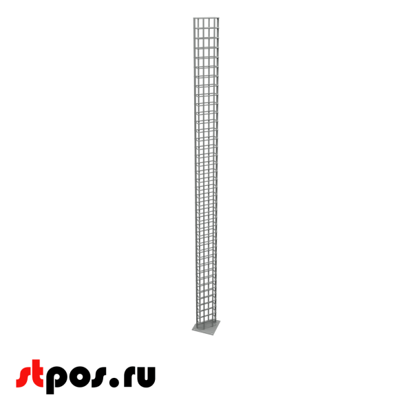 02_Стойка h 1567 RAL 9006 (серый)