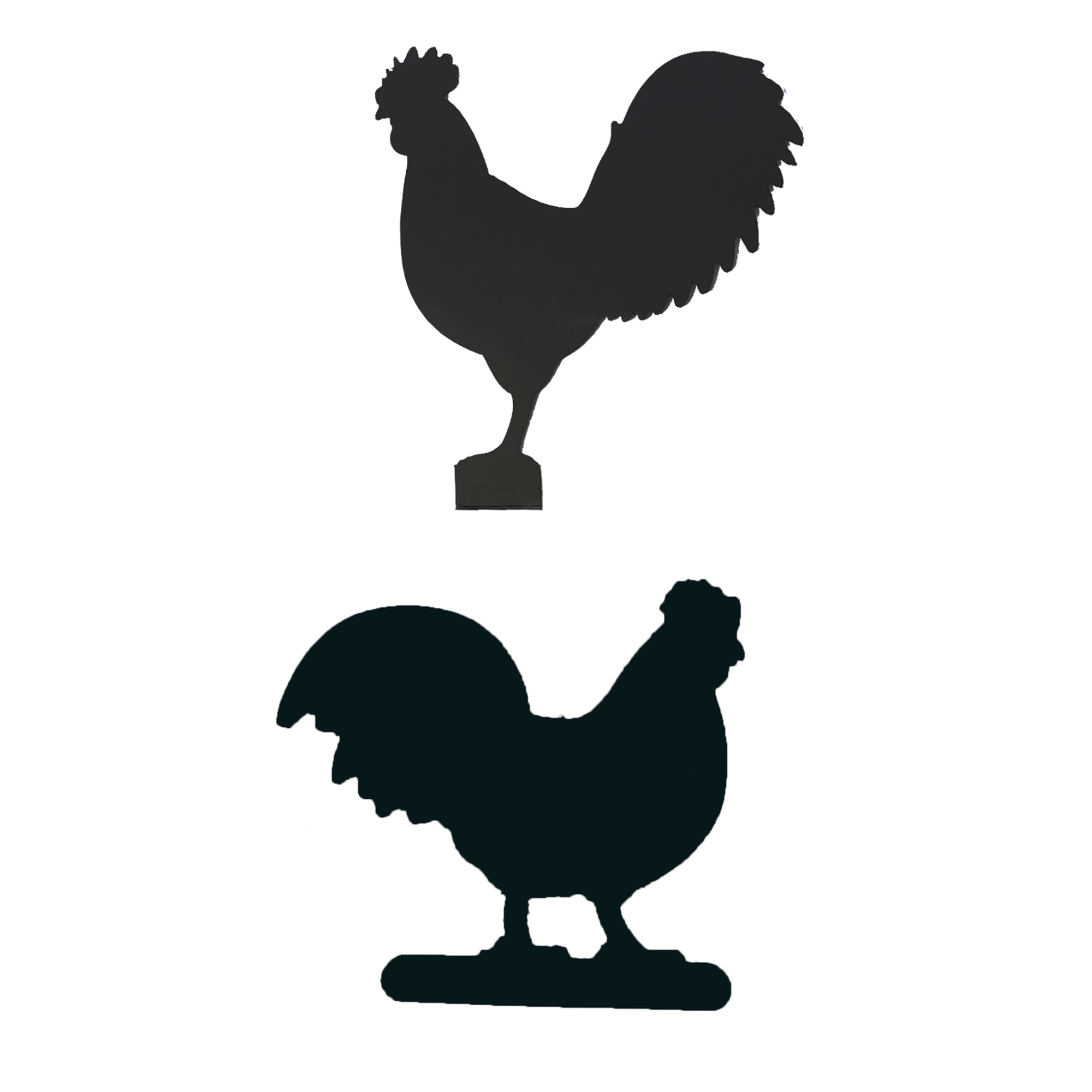 Меловой ценник-фигура "ПЕТУХ"