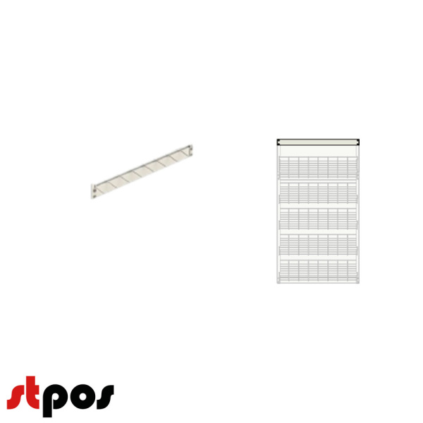 Стяжка стенда настольного с сетчатыми полками 400 мм