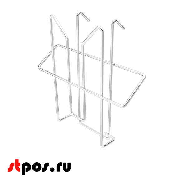 00_Карман А5 на перфорацию, серебристый металлик