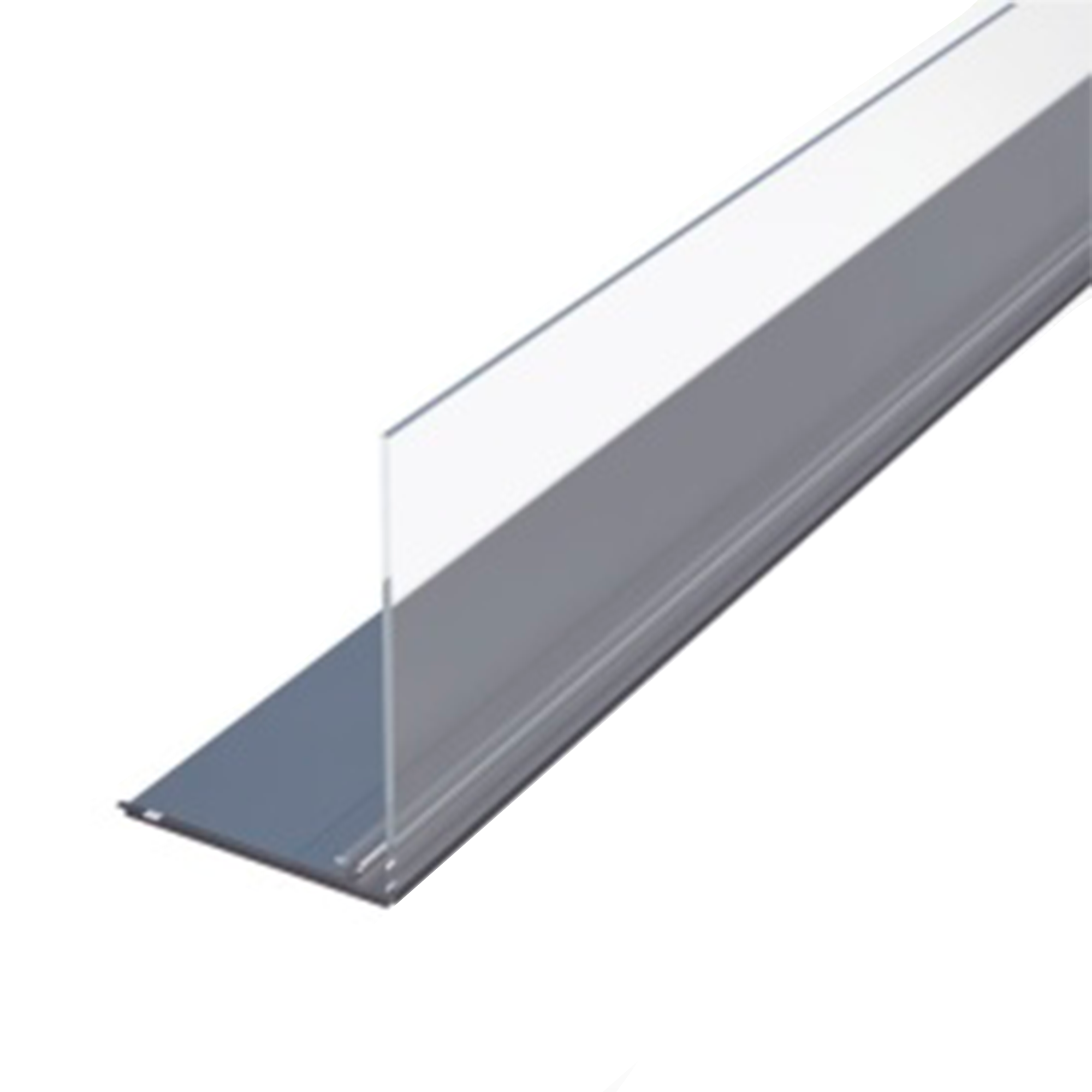 L-RAIL80 Пластиковый передний ограничитель высотой 80 мм с Т-профилем на МАГНИТНОМ скотче