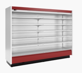 1_Пристенная витрина София 195/71 ВХСп-1,875 (с комплектом ночных штор) 0... +7