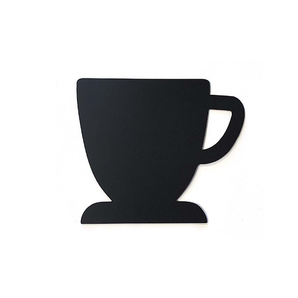 Меловой ценник-фигура "ЧАШКА"