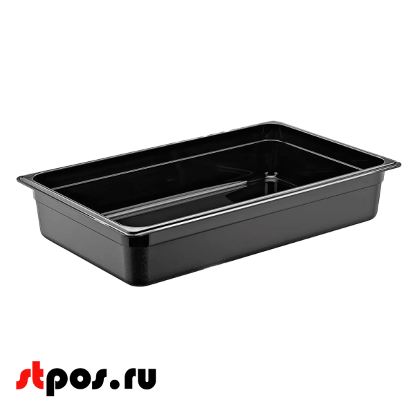00_Гастроемкость из полипропилена 530х325х100мм (GN11 h-100)  черный