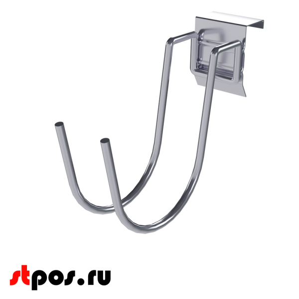 00_Крючок-зацеп на штангу 40х20 (профиль) для ЭЛЕКТРОИНСТРУМЕНТА 130/40мм, d5мм