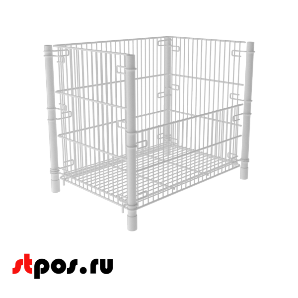 00_Корзина малая с низкой стенкой, глубина 510 (695х495х735 мм)