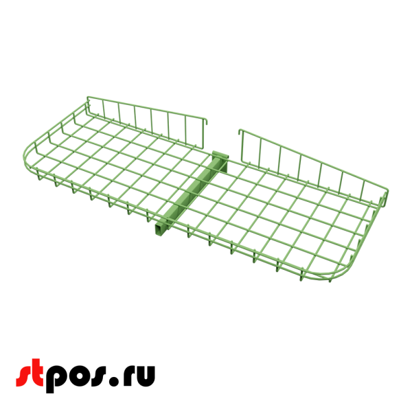 00_Корзина торцевая 1000 нижний ярус RAL 6018 (светло-зеленый)