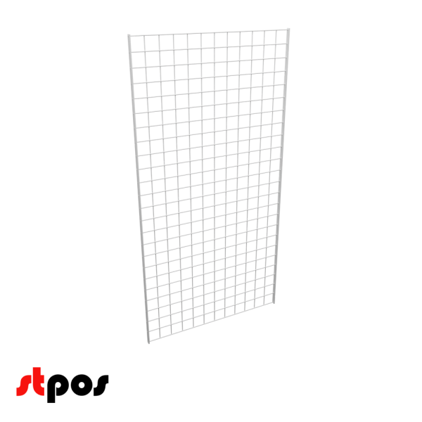 00_Сетка 1200х600 с двойной окантовкой, RAL9016, Белый