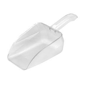 01_Совок для сыпучих продуктов 940 мл прозрачный (поликарбонат)