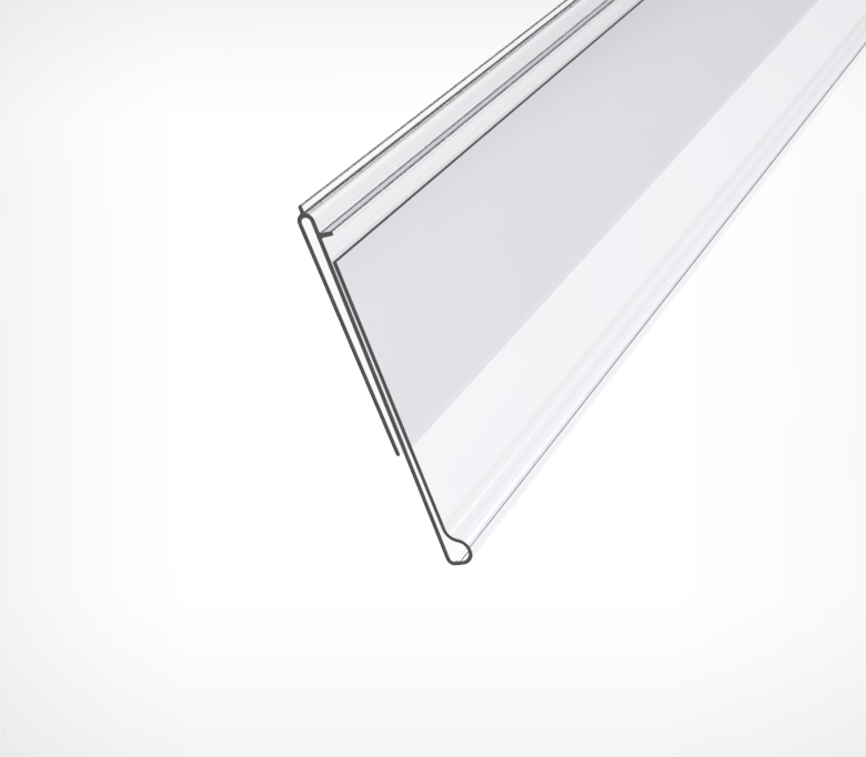 01_Ценникодержатель полочный IP39