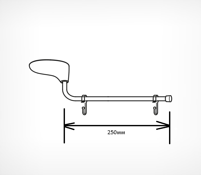 03_Магнитный держатель вывески MAG-TUBE-L