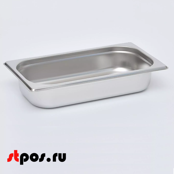 00_Гастроёмкость из нержавеющей стали 325х176х65 мм (GN1_3 h65), 2л