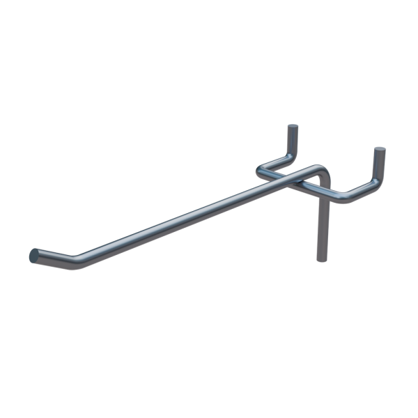 sk_Крючок для перфорации одинарный 150мм, цинк хроматированный, d5мм, шаг 50