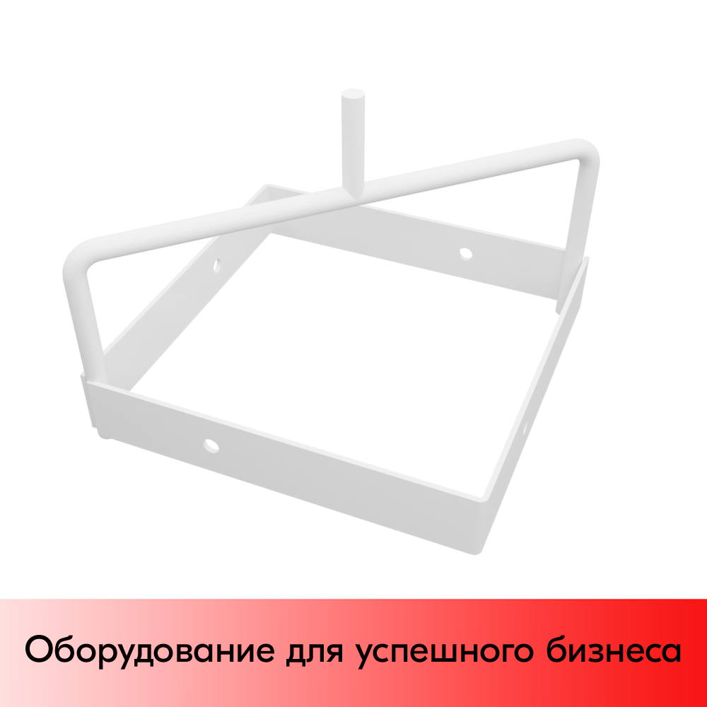 01_Квадрат верхний 144 ячейки для крепления дисплеев, RAL9016, Белый