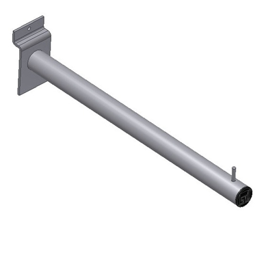 Кронштейн прямой круглый  (заглушка - пластик)   L-300мм.png