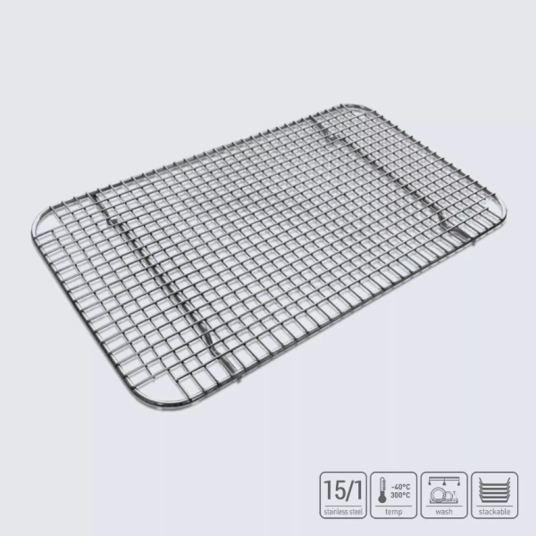 01_Решётка проволочная GN1_1, 437х255 мм из нержавеющей стали
