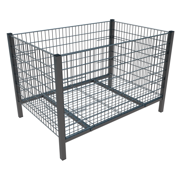sk_Манеж для распродаж с ГЛУБОКИМ, регулируемым дном 1200х800х800 цинк