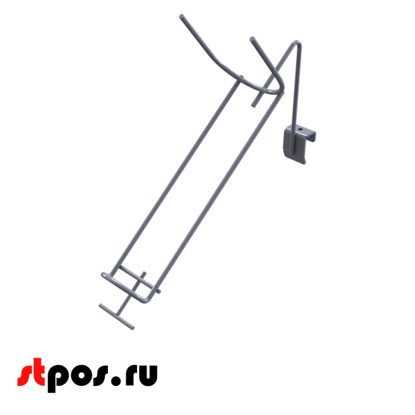 00_Держатель для блендеров 250х100 мм на штангу 30х15 мм Нордика, Хром