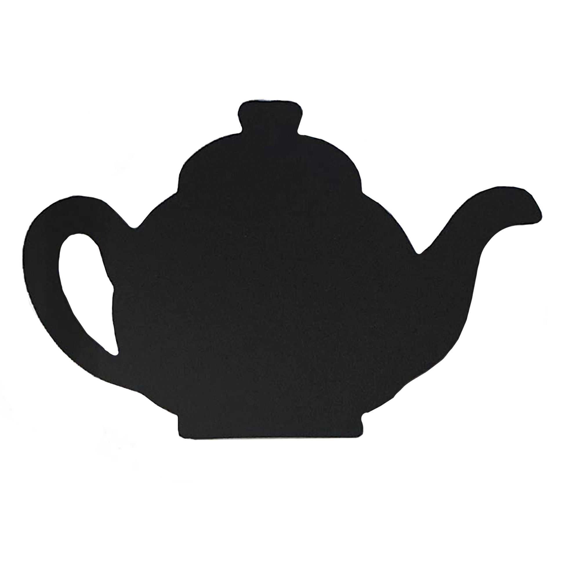 Меловой ценник-фигура "ЧАЙНИК"