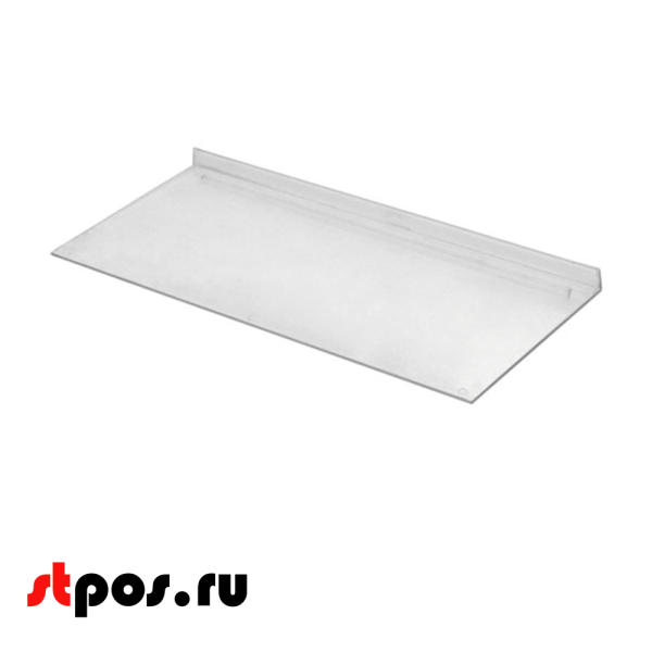 00_Полка для экономпанели универсальная, для обуви F141 250х100мм, Прозрачная