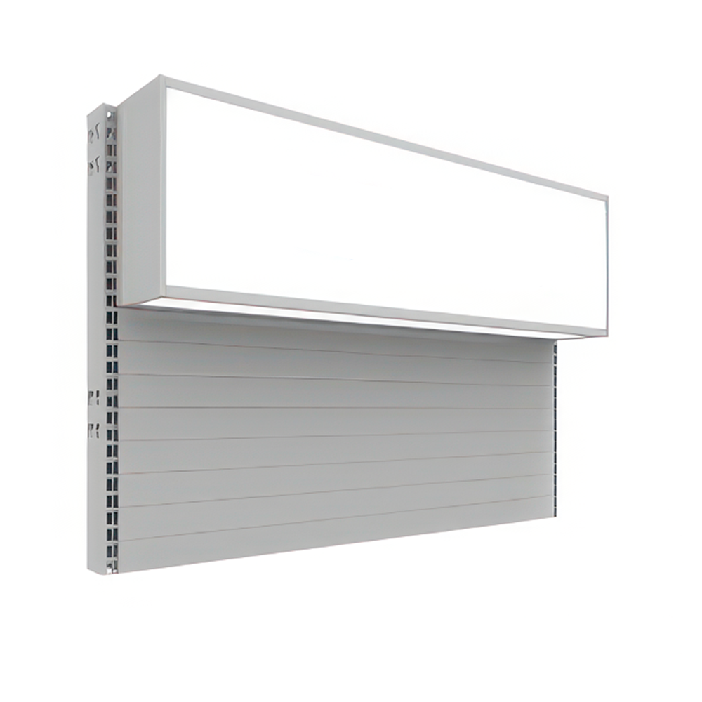 Фриз рекламный с ПРОЗРАЧНЫМ дном Нордика