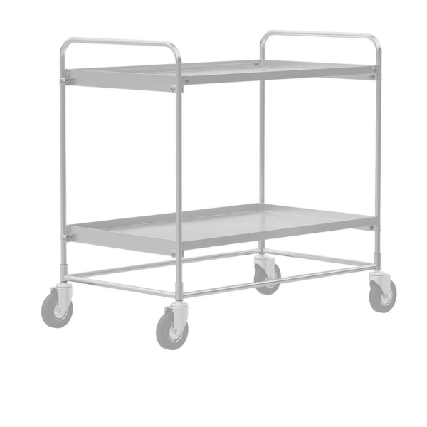 sk_Тележка сервировочная 2-х уровневая, СТ НЖ 1, 500х800 мм