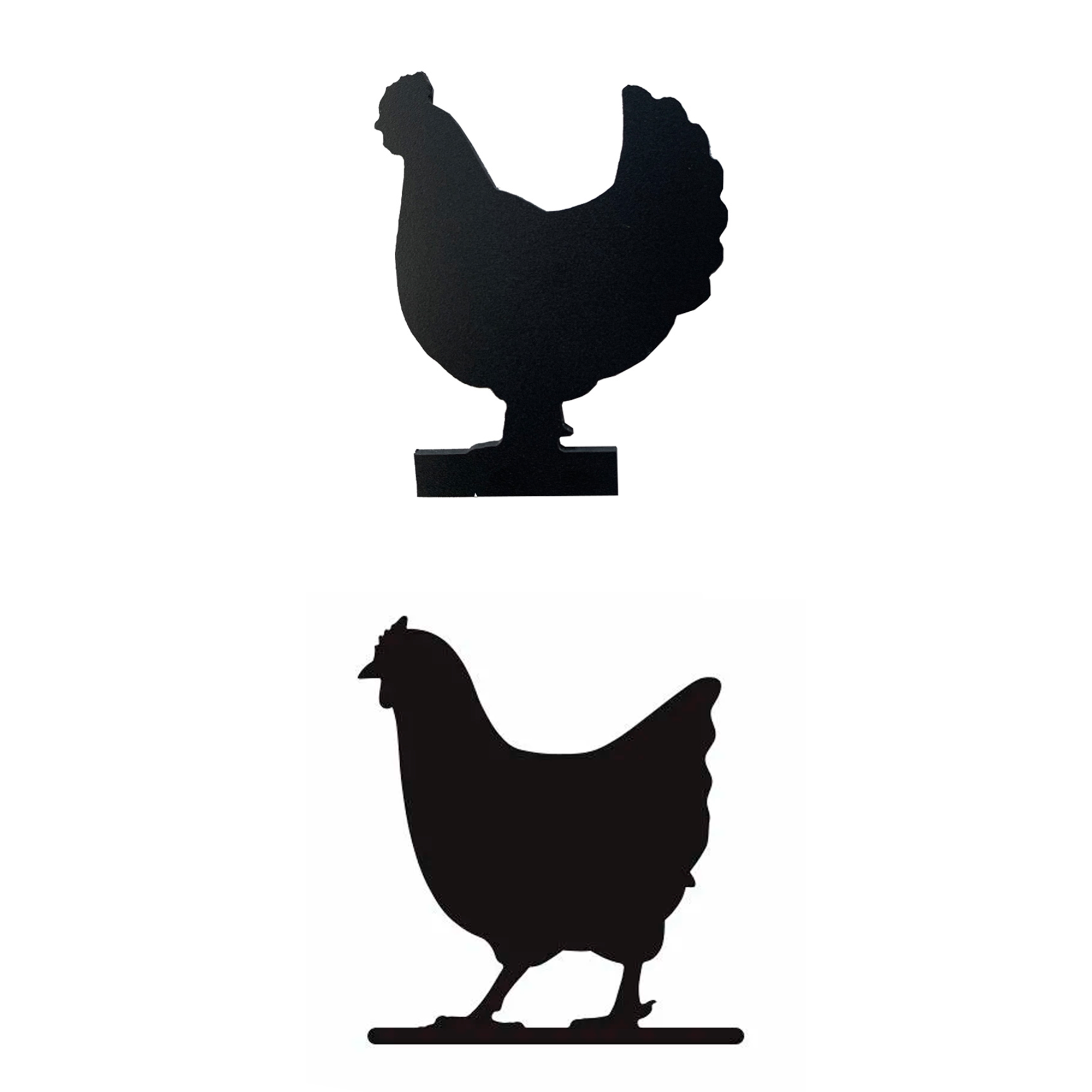 Меловой ценник-фигура "КУРИЦА"