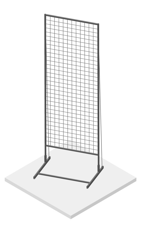 1_Стенд односторонний 1830х630 крашеный Белый