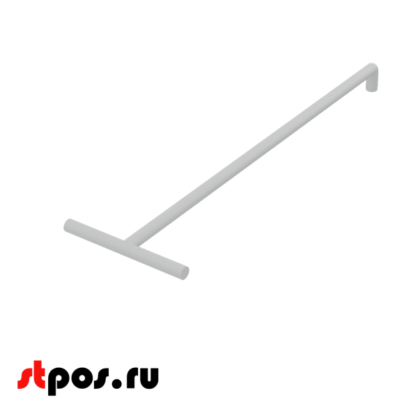 00_Т-Держатель ценника для пластиковых крючков 150 мм 