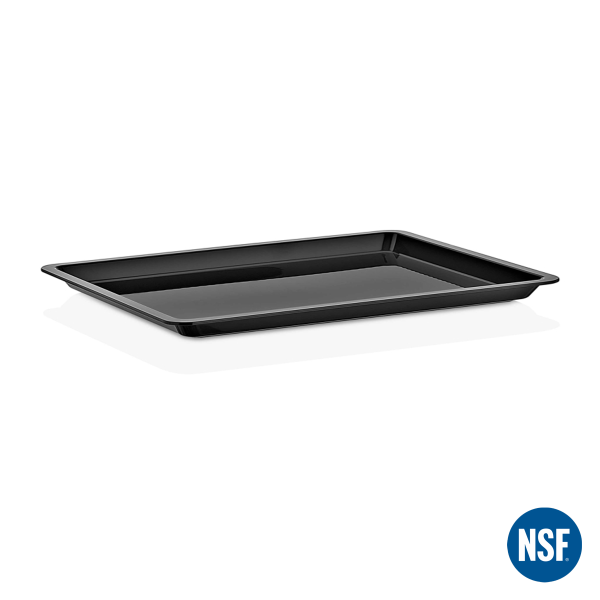 01_Поднос прямоугольный 530х325х20 мм (GN 11 h20) черный