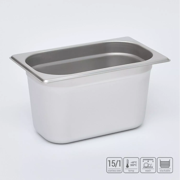 01_Гастроёмкость из нержавеющей стали 265х162х150 мм (GN1_4 h150), 3,6 л
