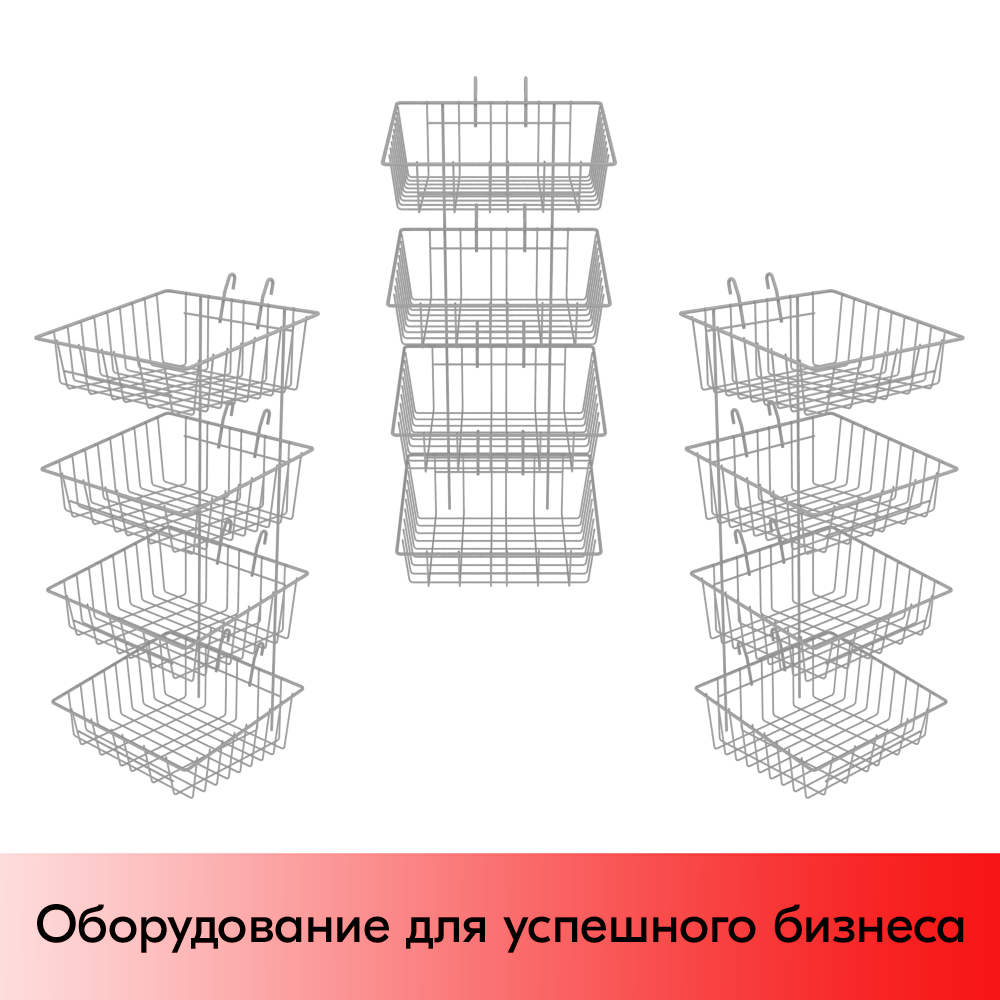 01_Блок мастер 4 корзины RAL 9006 (серый)