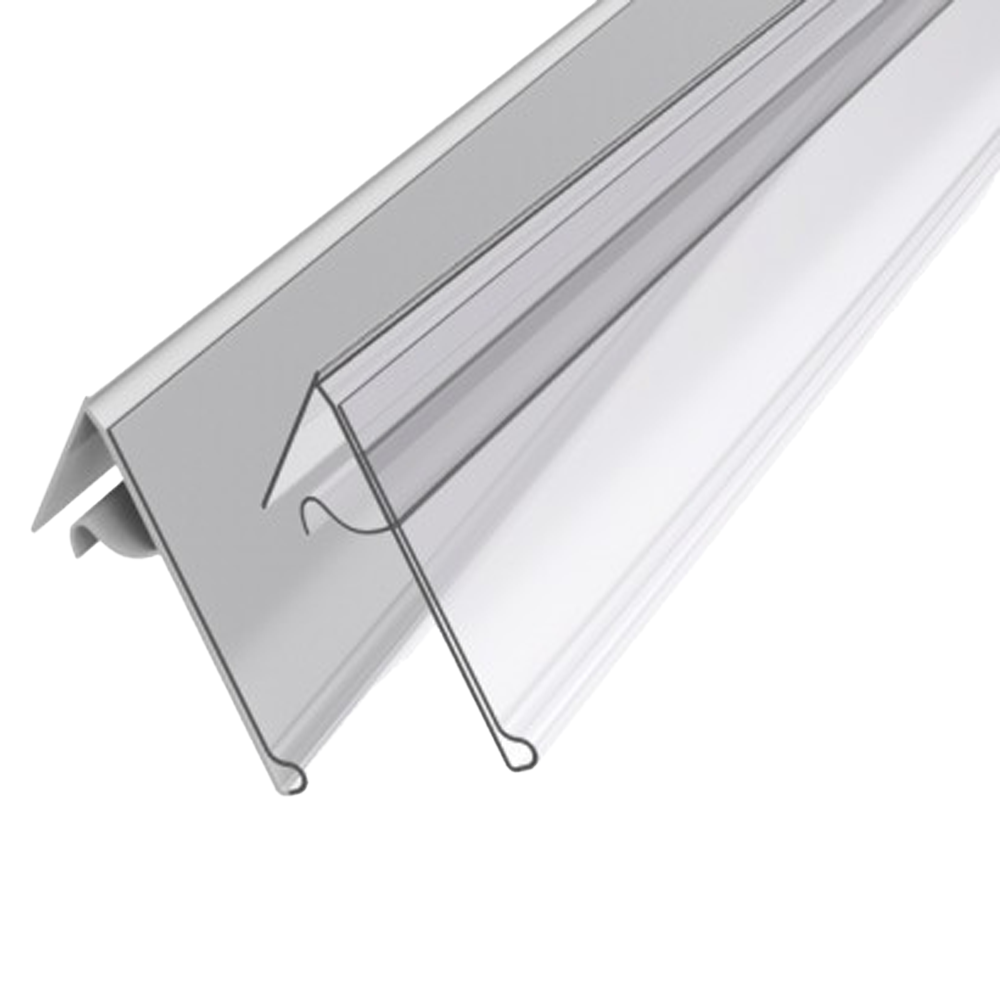 Ценникодержатели на сетчатую КОРЗИНУ стеллажа Нордика