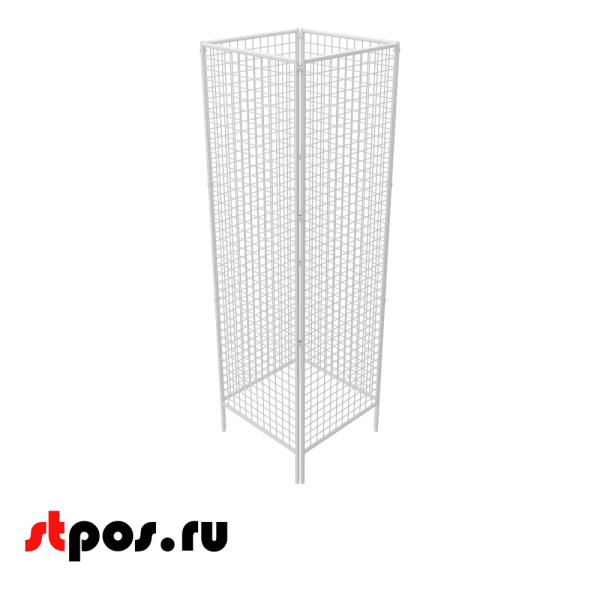 00_Стенд 4-х сторонний 1830х630 крашеный Белый