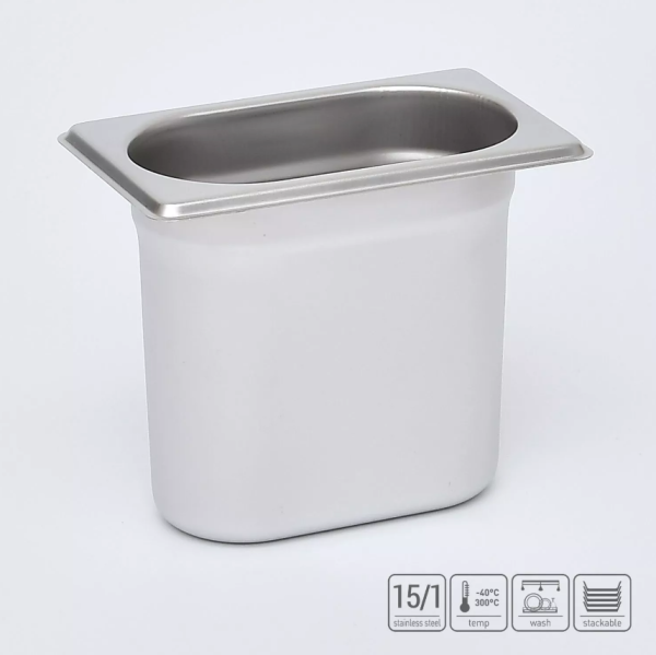 01_Гастроёмкость из нержавеющей стали 176х108х150 мм (GN1_9 h150), 1,4 л