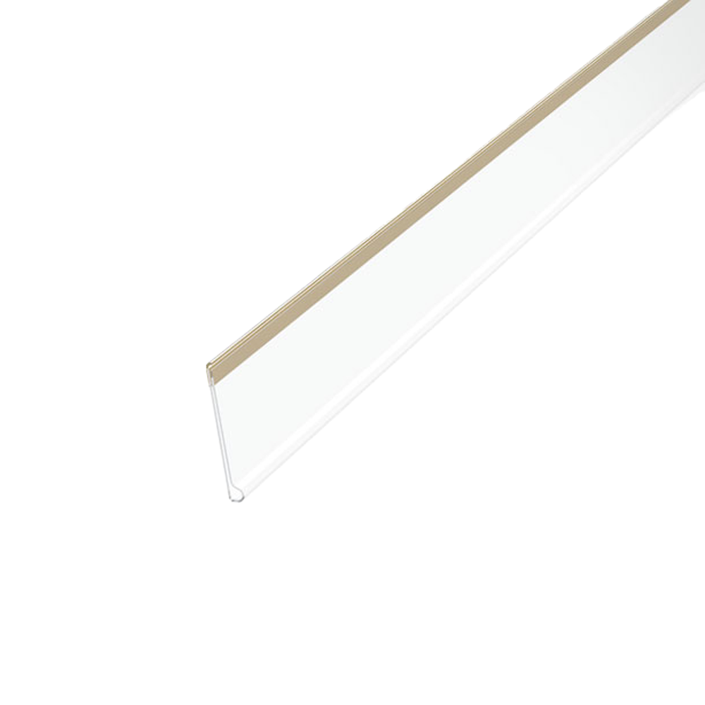 DBR30, ценникодержатель полочный самоклеящийся, высота вставки 30мм