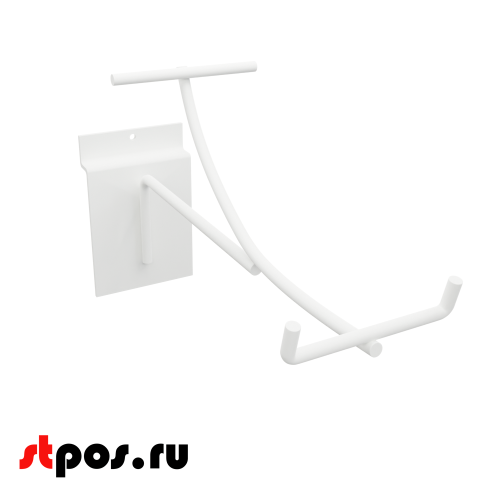 00_Держатель для обуви для экономпанели, RAL9003 Белый