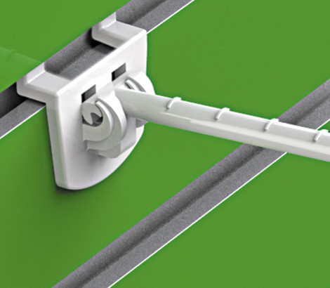 03_Крючки на экономпанель HOOK - EP, одинарный, Белый