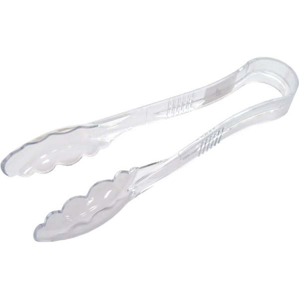01_Щипцы фестончатые 230 мм (поликарбонат), Прозрачый