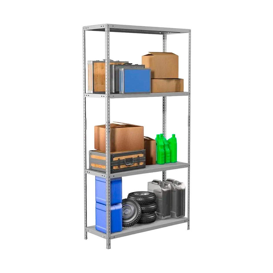 Стеллаж легкий складской (грузовой) НОРДИКА до 550кг