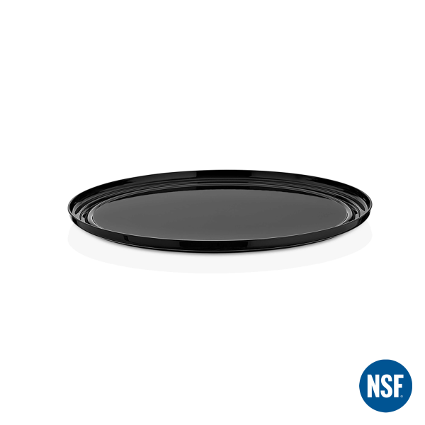 01_Поднос круглый черный  d 350 мм