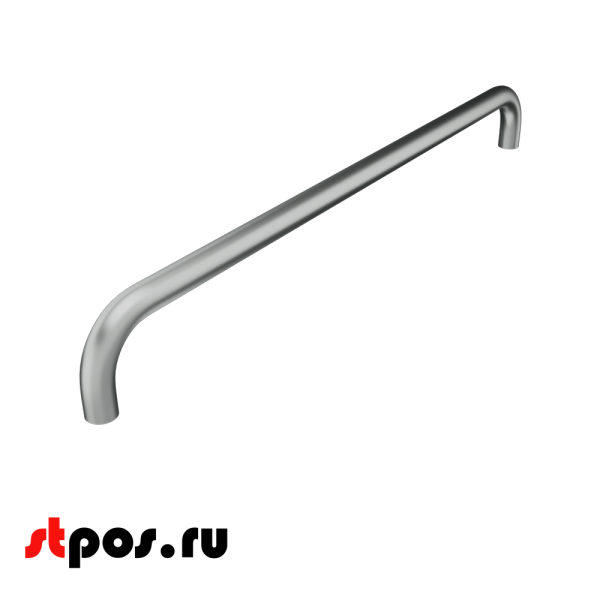 00_Отбойник прямой 1500мм, хром