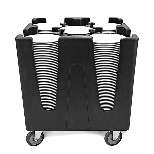 01_Тележка для тарелок с 4 делителями