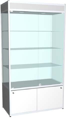 01_Витрина из аллюминевого профиля ТП-К 2