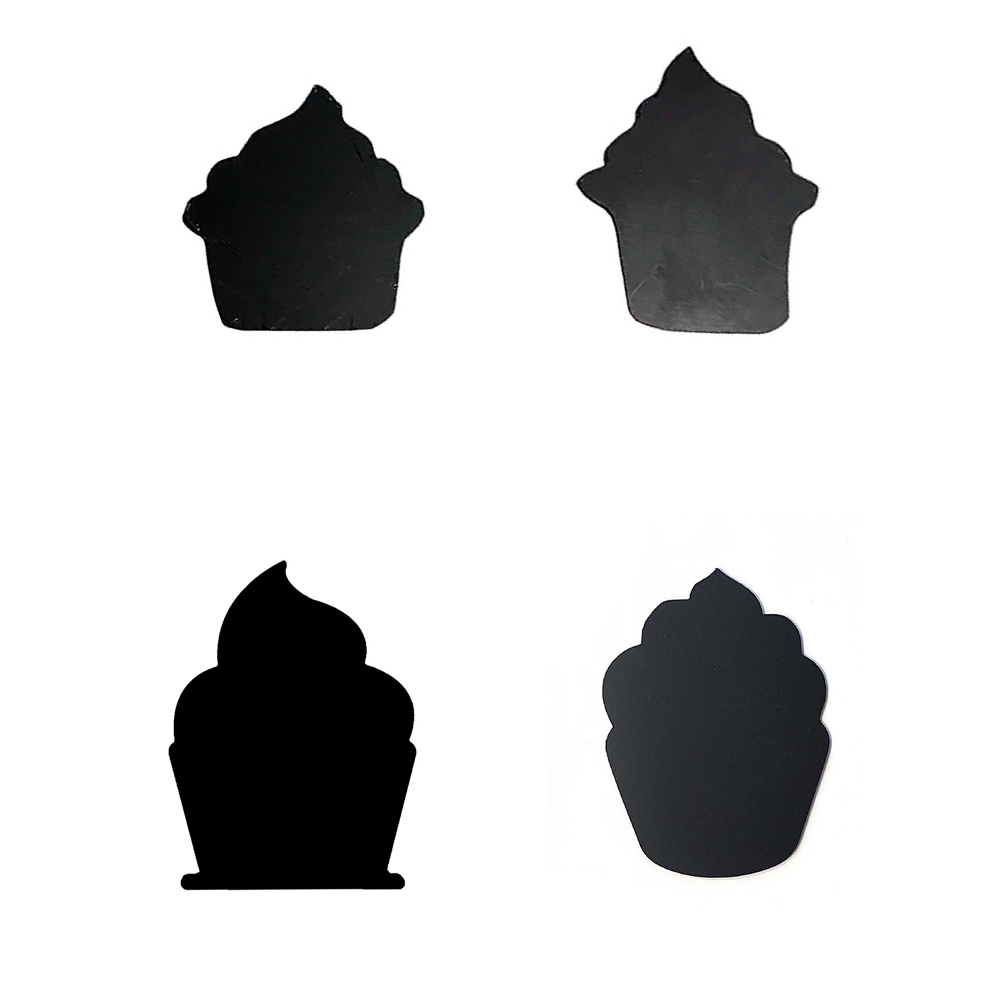 Меловой ценник-фигура "ПИРОЖНОЕ"