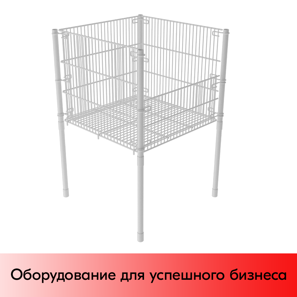 01_Корзина средняя с низкой стенкой, глубина 510 (695х695х735 мм)