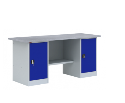 01_Верстак металлический однотумбовый ВП-5